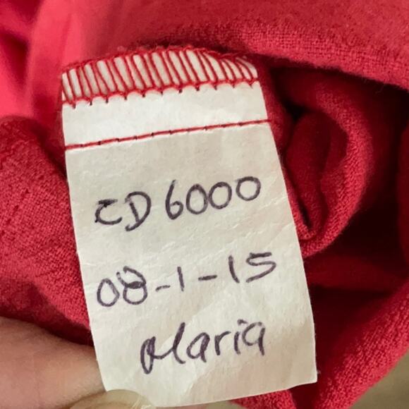 Amadi Lola Surplice Sleeveless Dress Two Tone Coral Pink Gray Size Small NWT - Picture 11 of 12